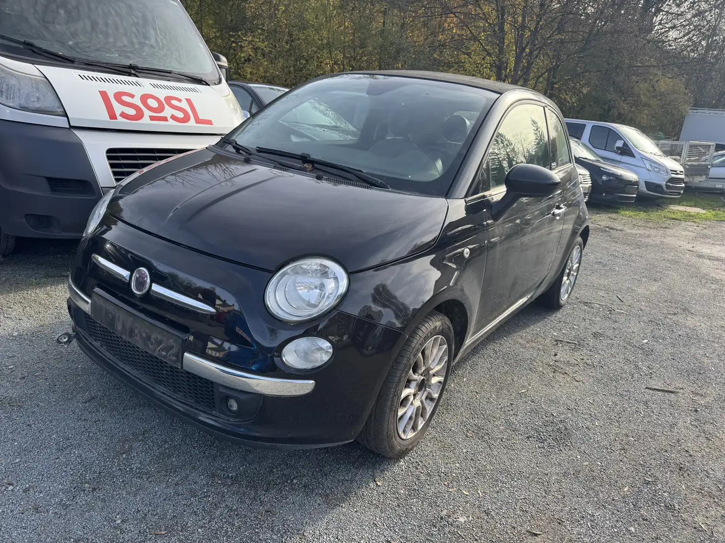 Fiat 500C 500C 1.3 Multijet Pop Stop Noir - 1