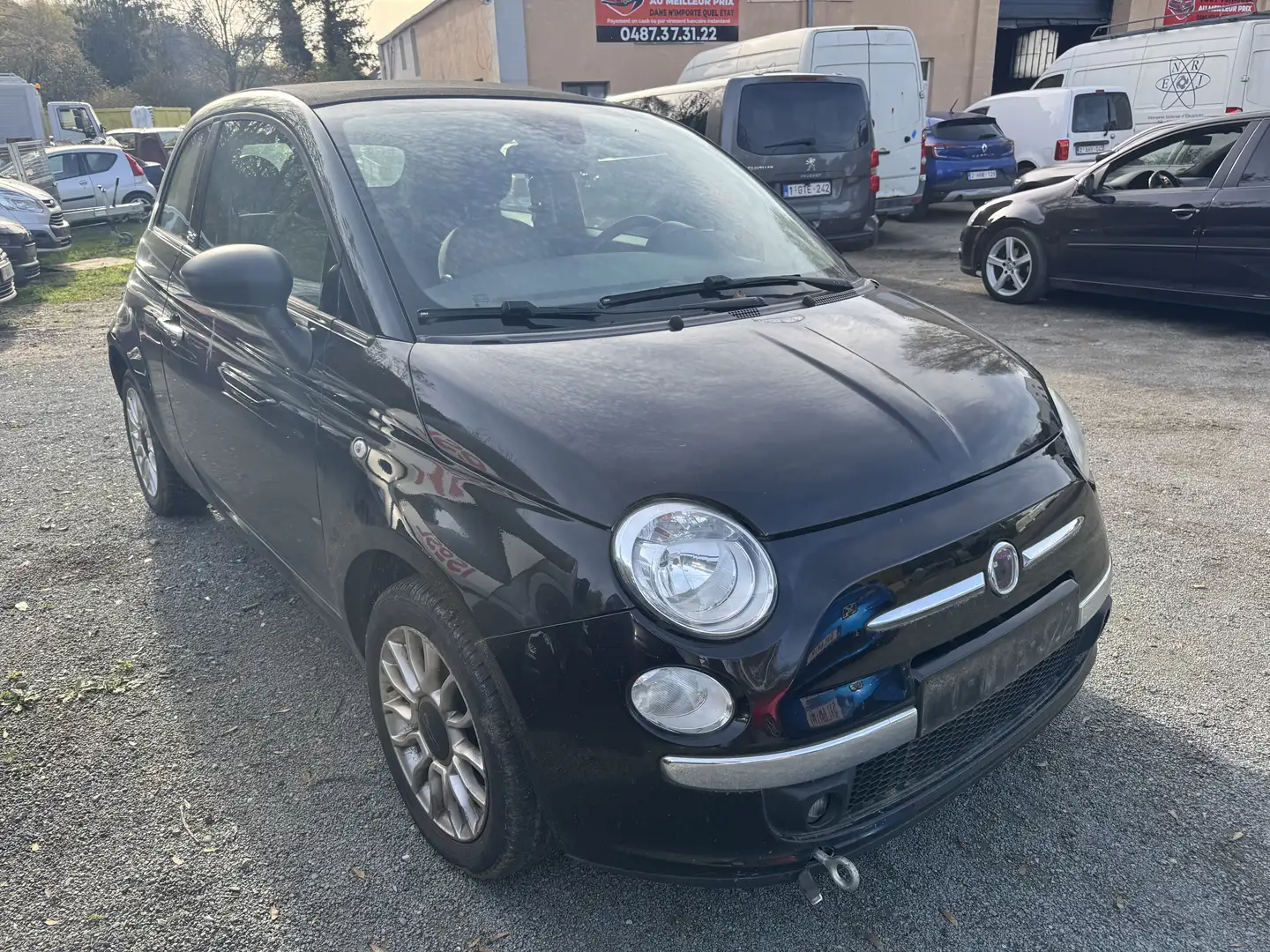 Fiat 500C 500C 1.3 Multijet Pop Stop Noir - 2