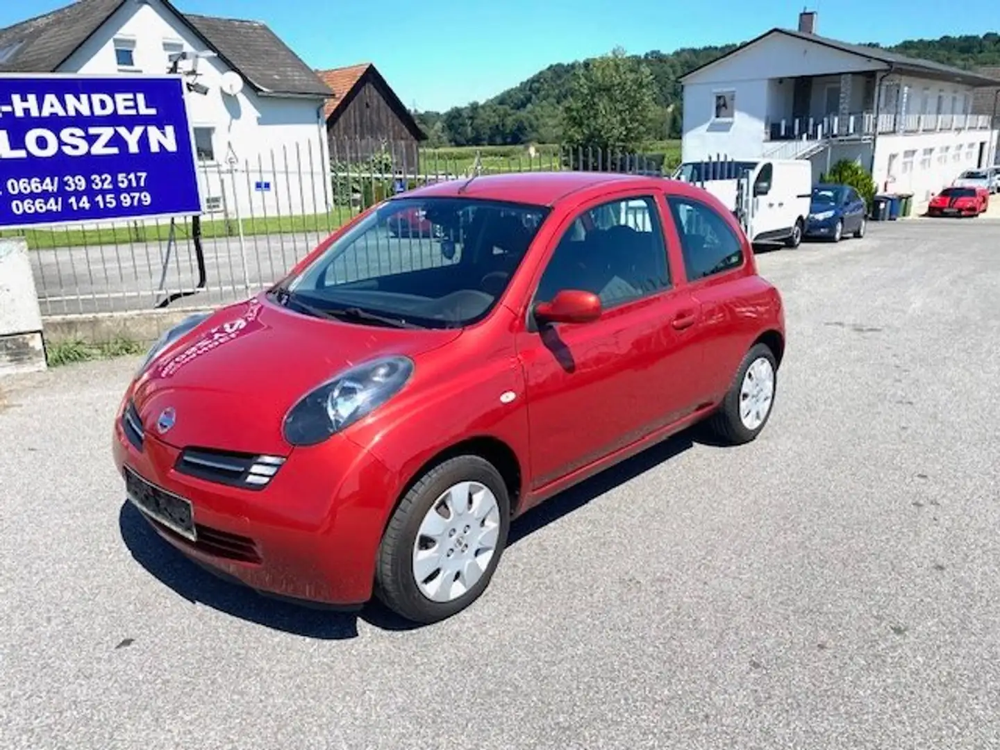 Nissan Micra 1,2 nur 40tkm NEUES PICKERL 5-2026 KLIMA Rosso - 1