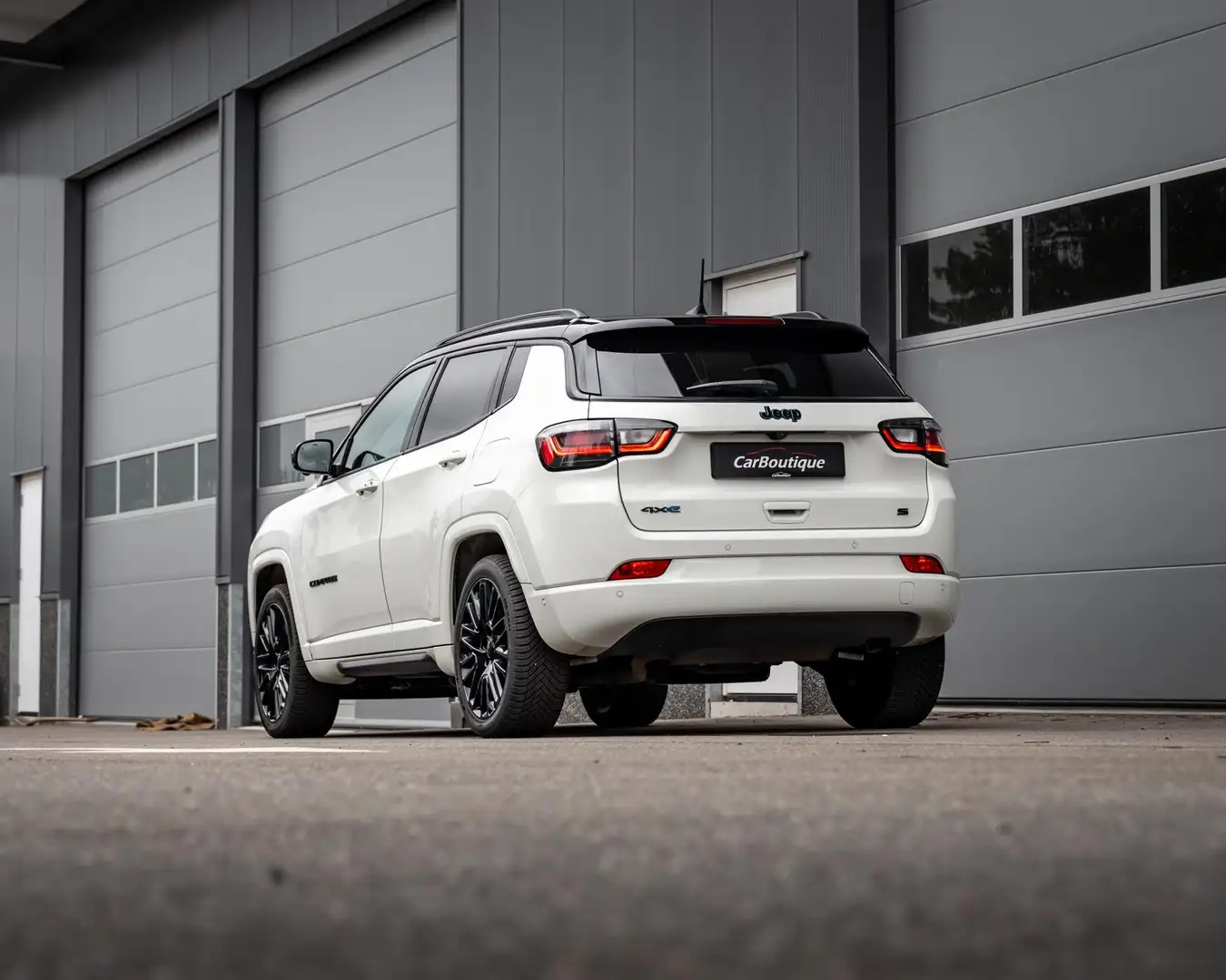 Jeep Compass 4xe 240 Plug-in Hybrid Electric S I BTW I Leer I 3 Blanc - 2