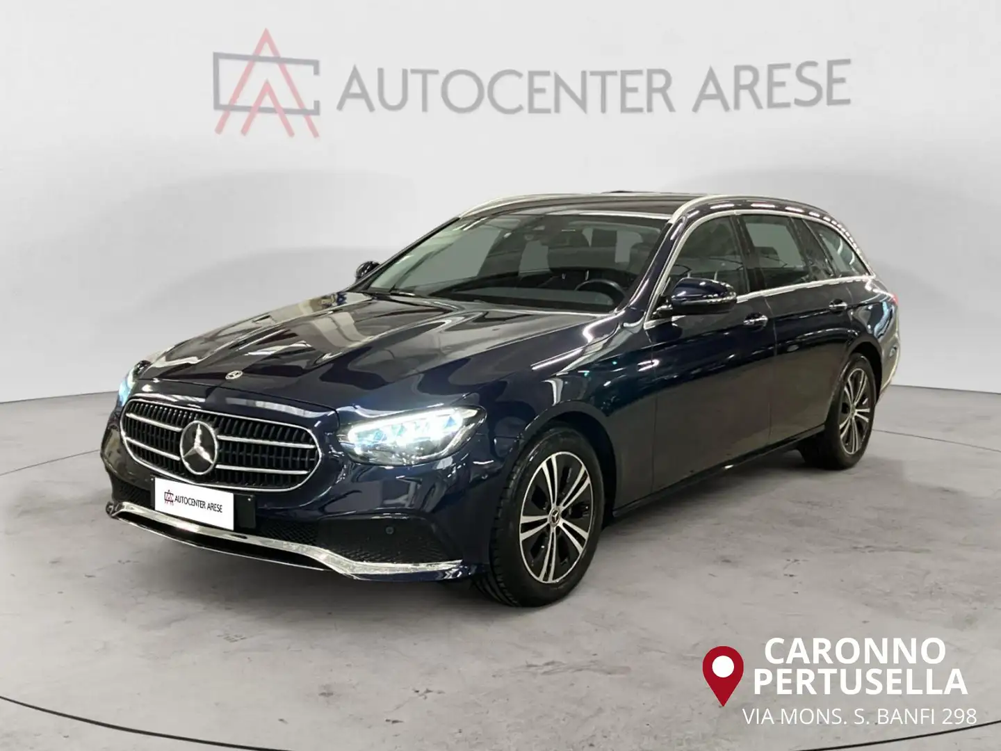 Mercedes-Benz E 300 de S.W. 4Matic Auto EQ-Power Business Sport Blu/Azzurro - 1