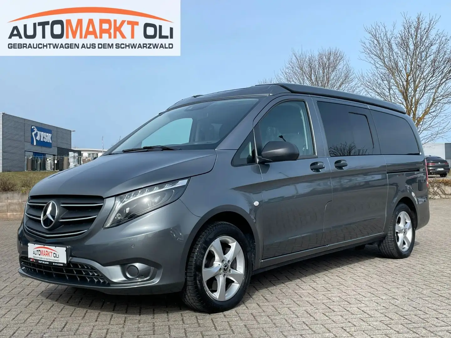 Mercedes-Benz Vito Campstar Pössl*Allrad*9G-tr.*Aufstelldach Grau - 1