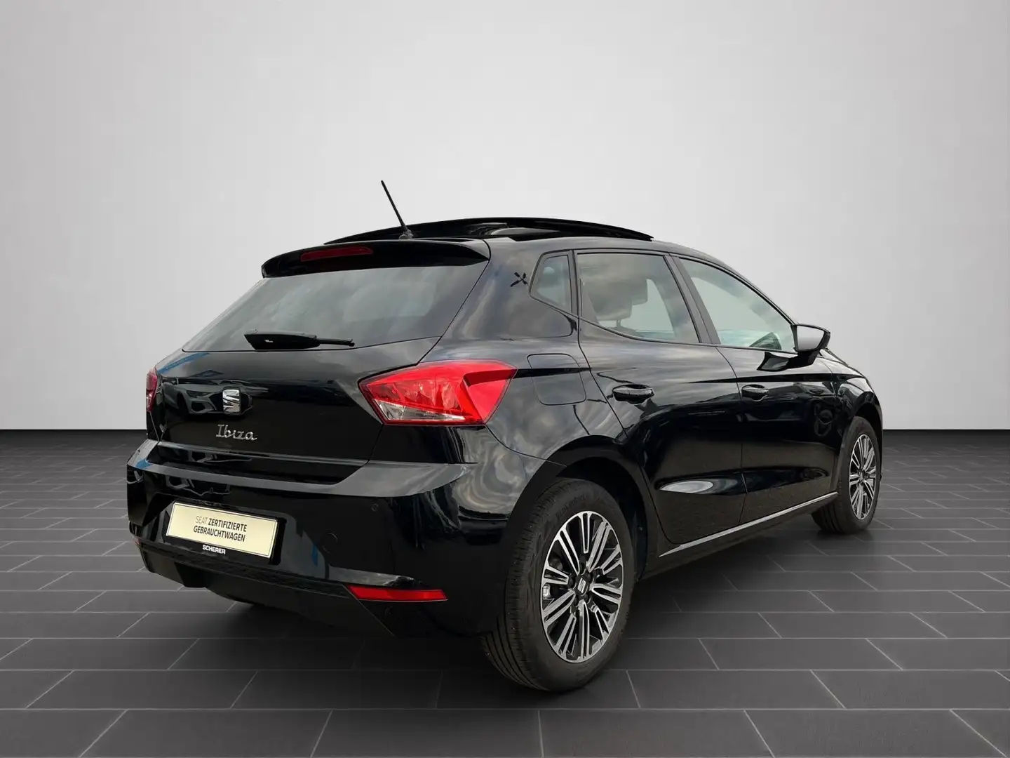 SEAT Ibiza 1.0 TSI Style Edition PANO LED SHZ PDC Schwarz - 2