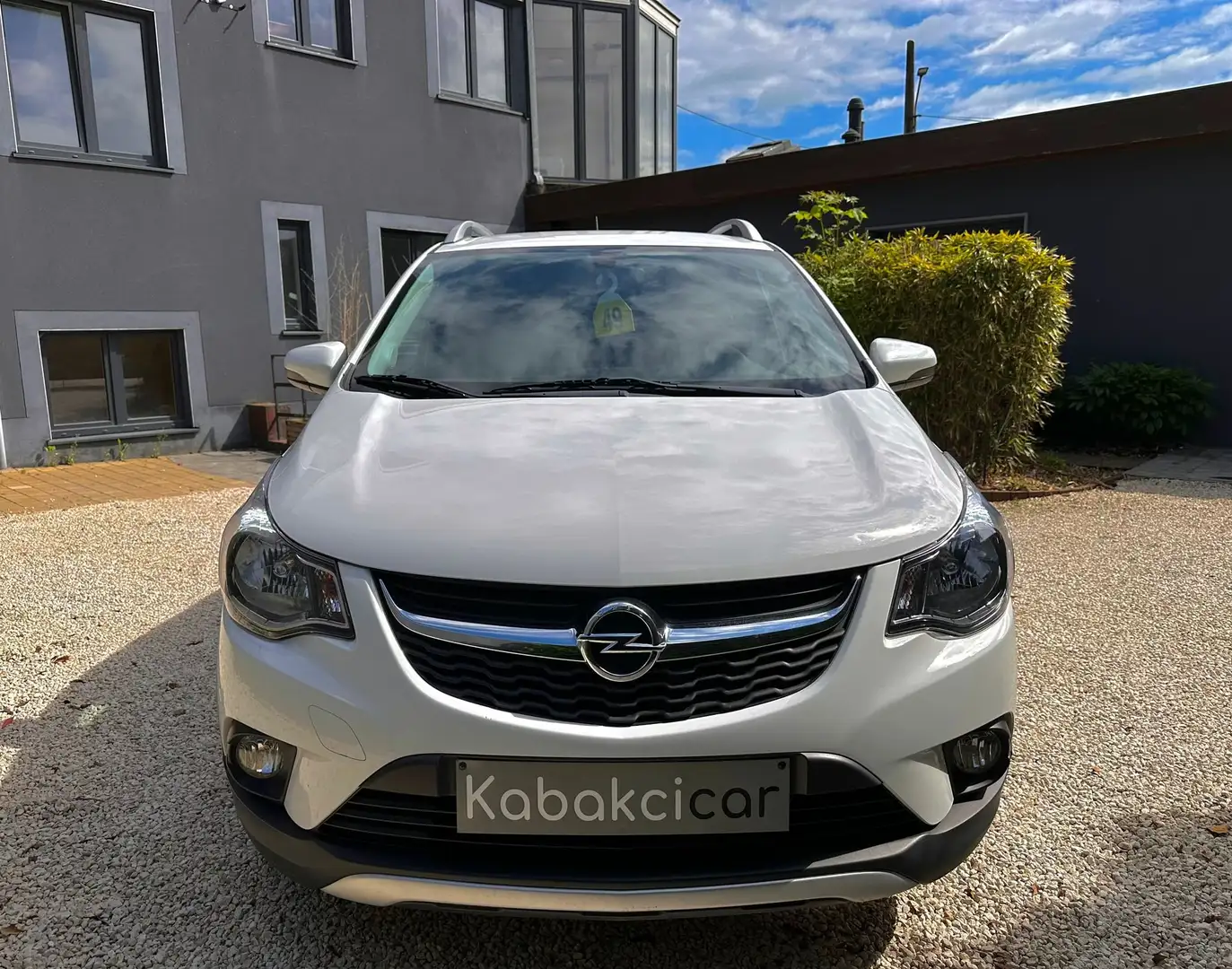 Opel Karl 1.0iROCKS//FAIBLE TAXE//GPS//AIRCO//GARANTIE12MOIS Blanc - 2