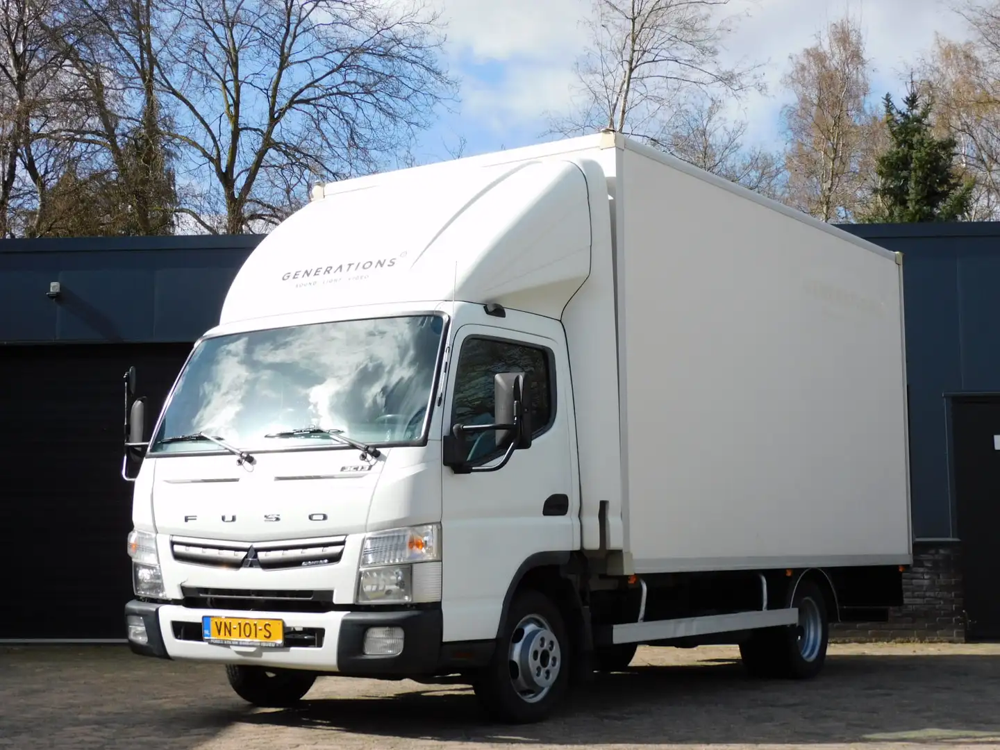 Mitsubishi Canter 3C13 3.0 DI 340 ACHTERUITRIJCAM! AIRCO! NAVI! 3-PE Weiß - 2