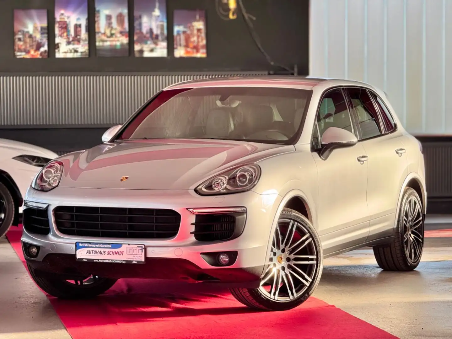 Porsche Cayenne Diesel Platinum Edition Bose 21Zoll PASM Argent - 1