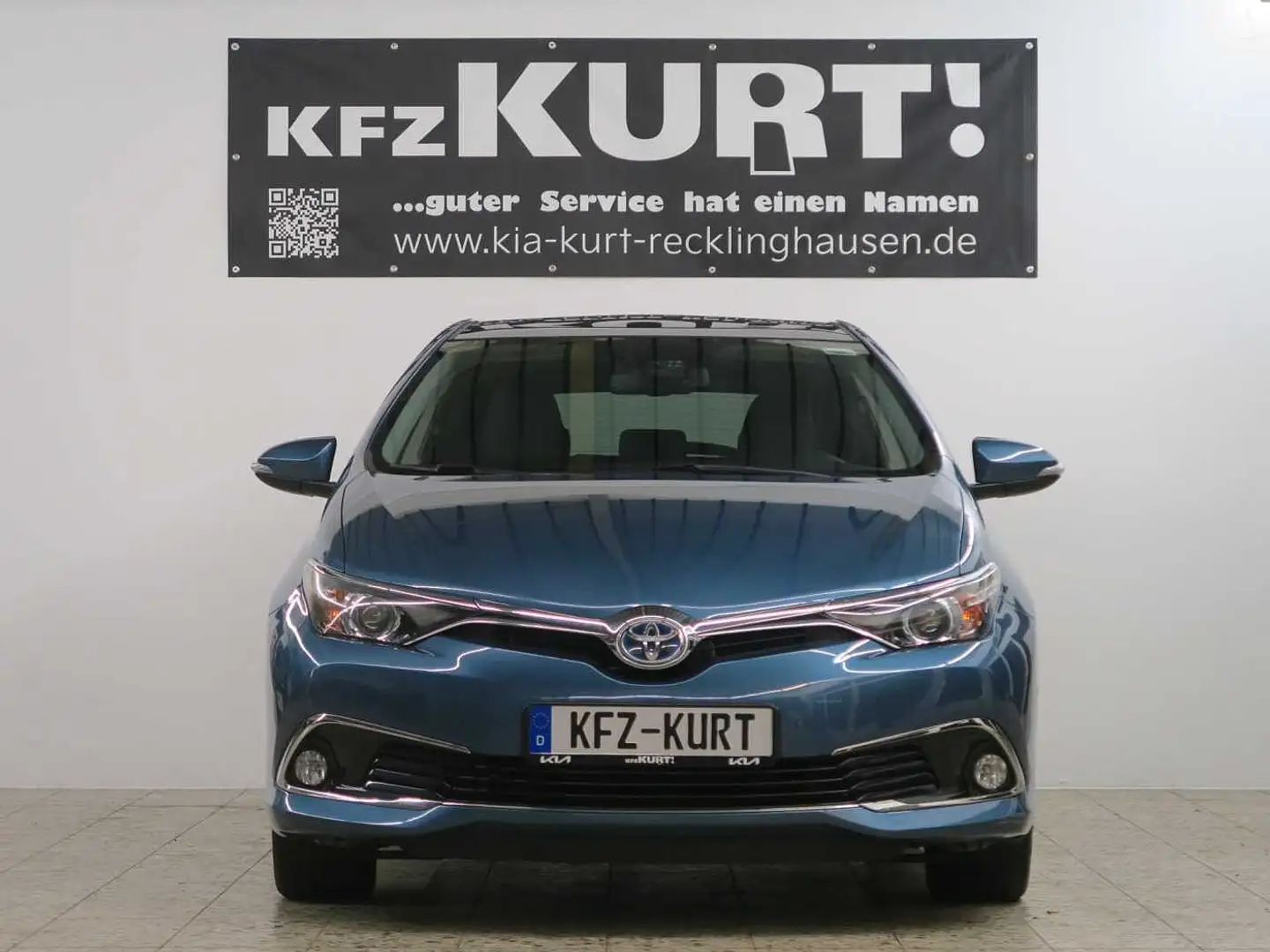Toyota Auris Hybrid 1.8 VVT-i Automatik Executive! AHK Blau - 2