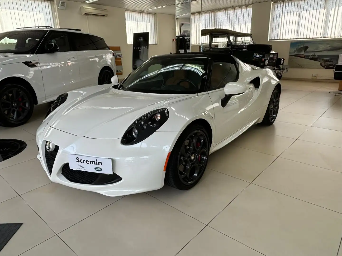 Alfa Romeo 4C 4C Spider Spider 1750 tbi 240cv tct Blanc - 2