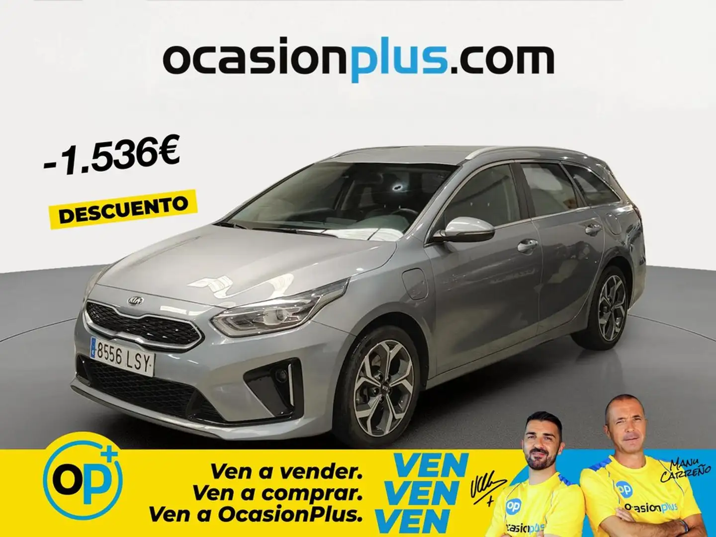 Kia Ceed / cee'd Tourer 1.6 PHEV eTech Aut. Gris - 1