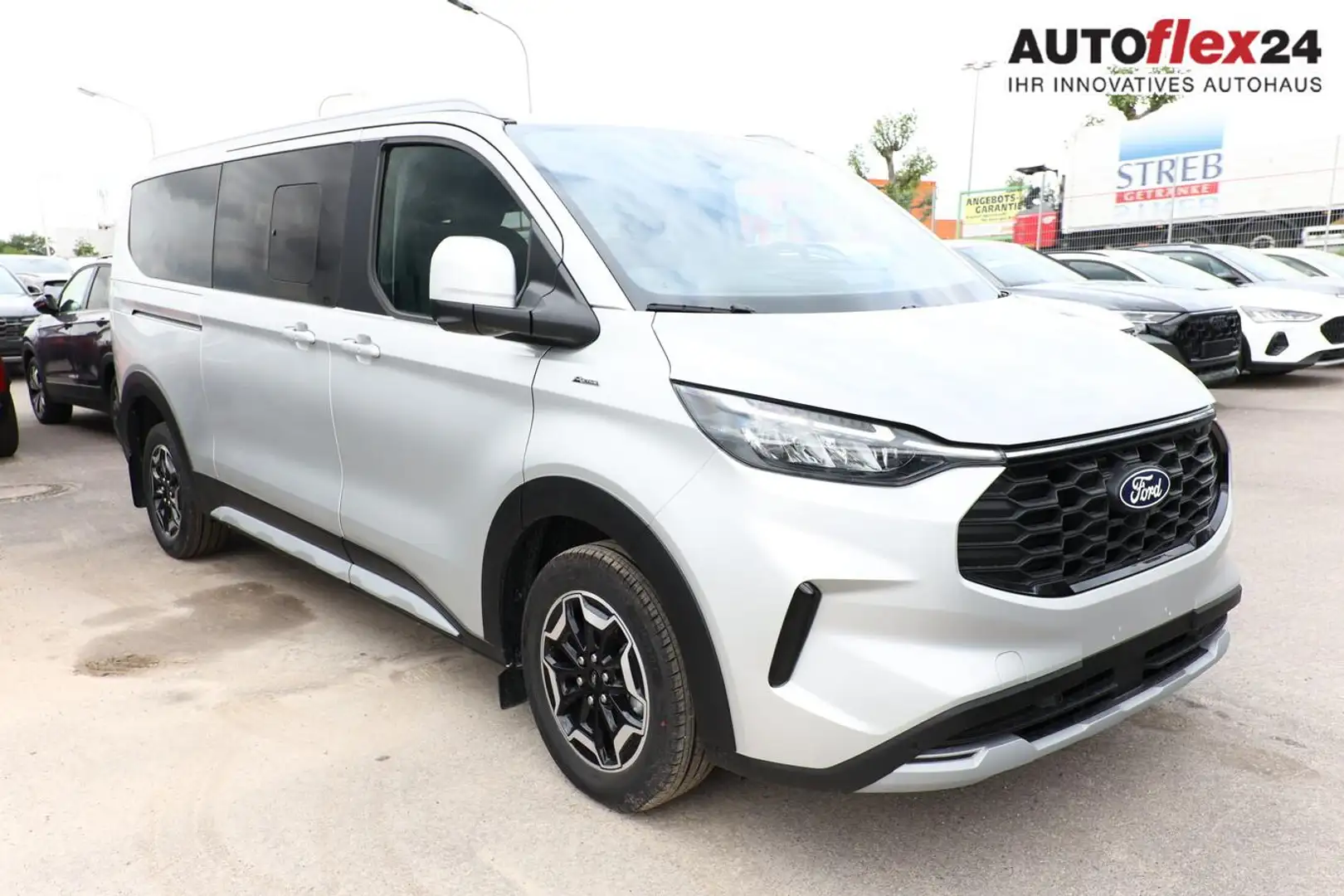 Ford Tourneo Custom Active 2.0 TDCi 170 Aut 320L2 B&O 125 kW (170 P... Silber - 1