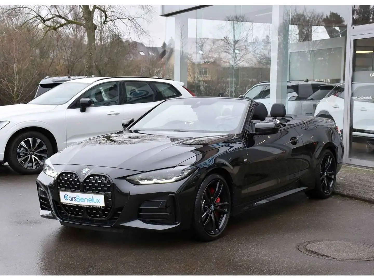 BMW 440 M iAS Cabrio HARMAN/KARDON CAM360 CHFF NUQUE 1 MA Noir - 2