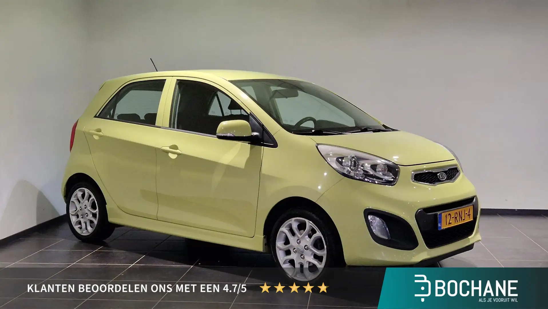 Kia Picanto 1.2 CVVT Comfort Pack | Airco | Lichtmetalen Velge Groen - 1