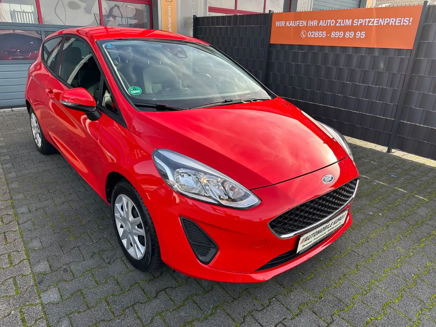 Ford Fiesta /Klima/Orginal 9834KM/1-Hand/ Rouge - 1