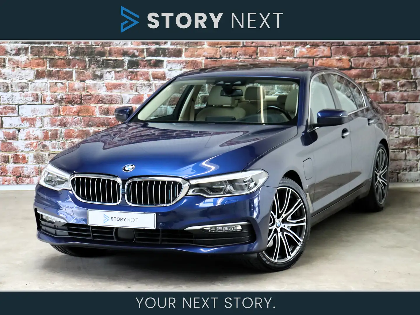 BMW 530 5 Serie Sedan 530e High Executive Automaat / Schui Bleu - 1