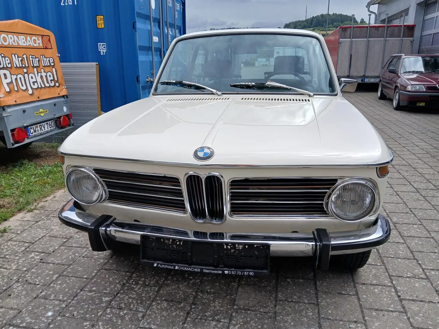 BMW 2002 2002, 06/1971, 40000 km, Rarität, Topzustand Weiß - 1