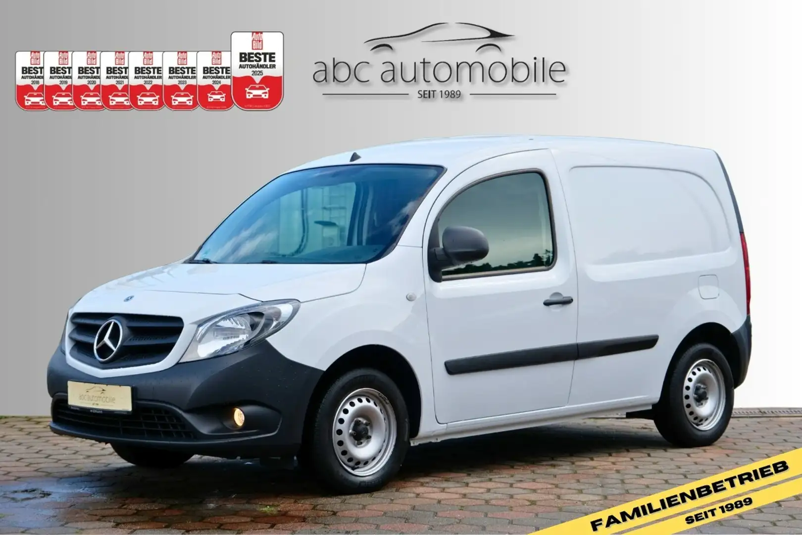 Mercedes-Benz Citan Kasten 108CDI lang Klima Allwetter Blanc - 1