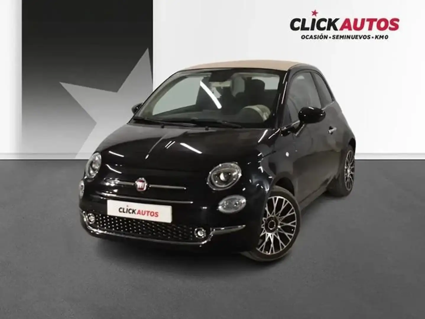 Fiat 500 1.0 Hybrid 70CV Dolcevita Negro - 1