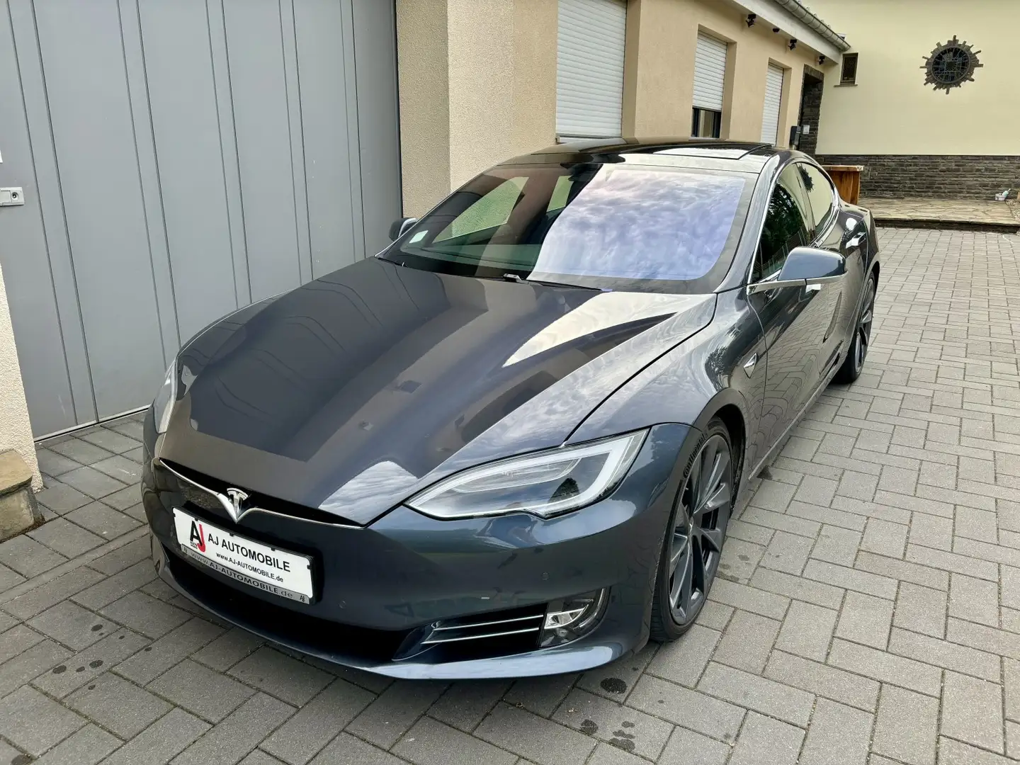Tesla Model S 100D Panorama/Luftfahrwerk Grau - 2