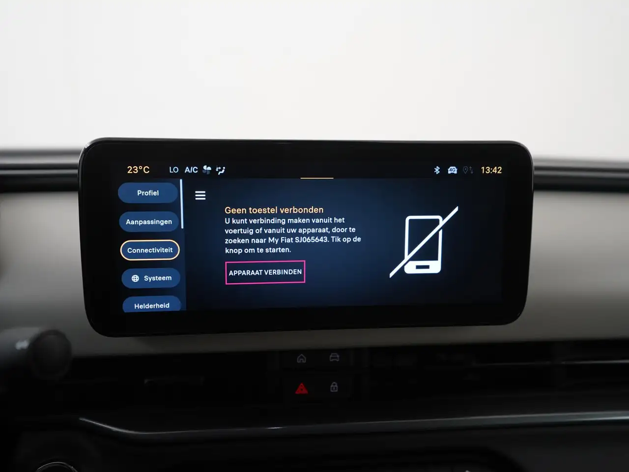 Fiat 600 1.2 Hybrid La Prima Leder Camera Adaptive cr, миниатюра 15