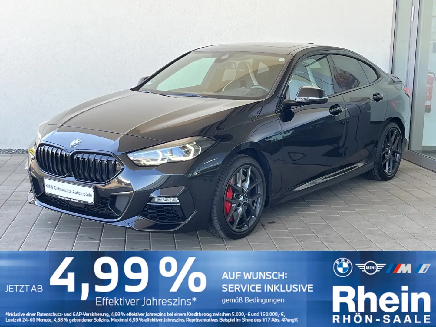 BMW 220 i xDrive Gran Coupé M Sport Pro.LED.H/K.PANO. Schwarz - 1