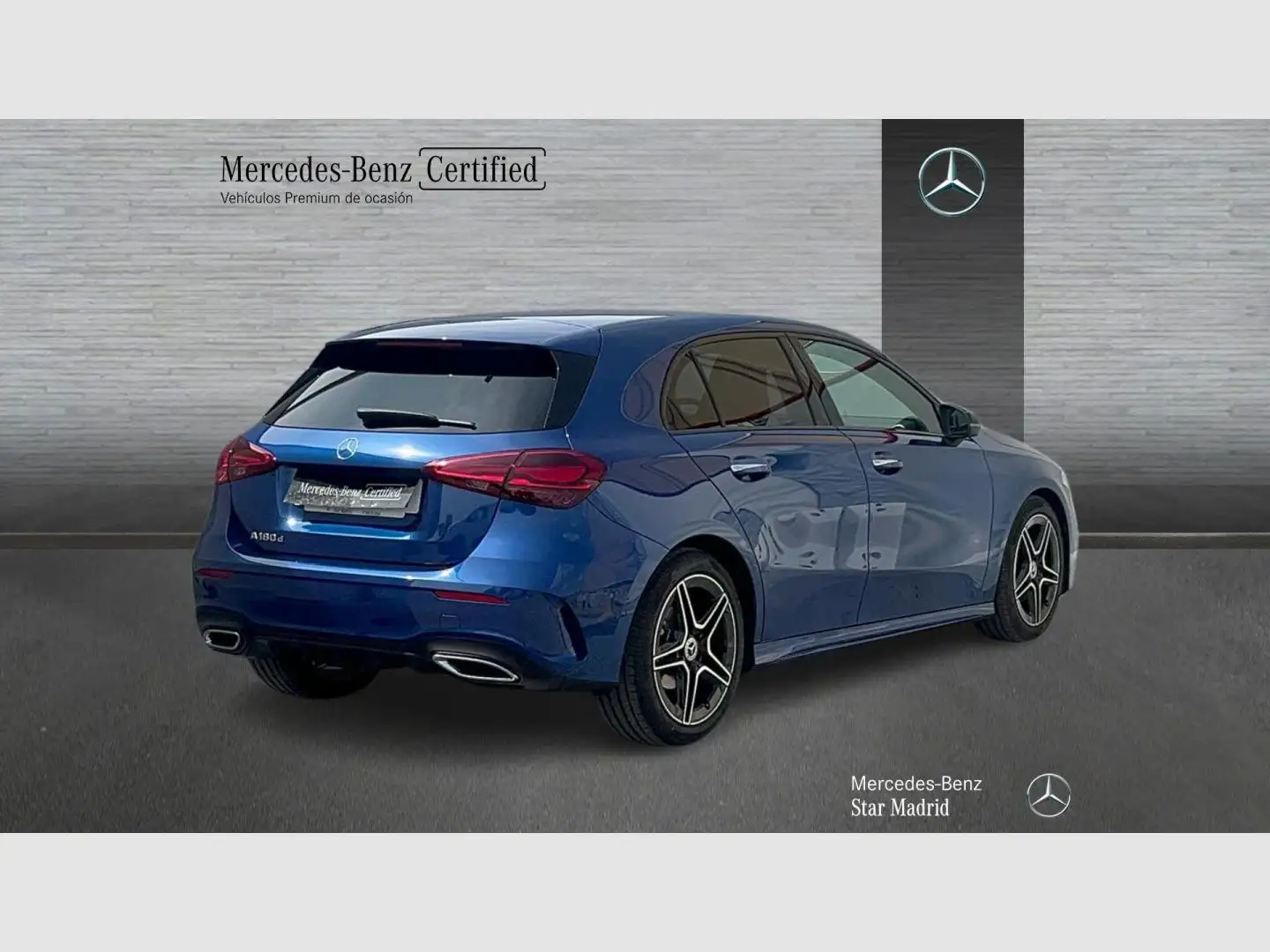 Mercedes-Benz A 180 180CDI Aut. Azul - 2