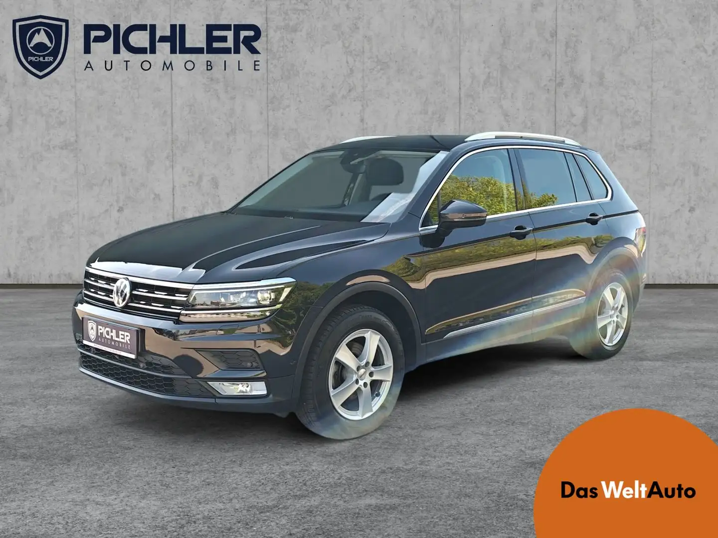 Volkswagen Tiguan Comfortline TDI SCR 4MOTION Noir - 1