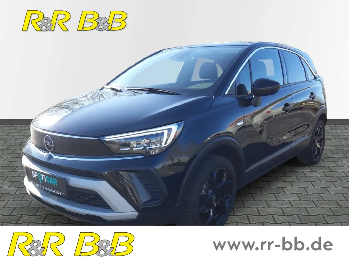 Opel Crossland Elegance 1.2 Turbo AT Navi+SHZ+CarPlay+2x PDC+KAME Schwarz - 1
