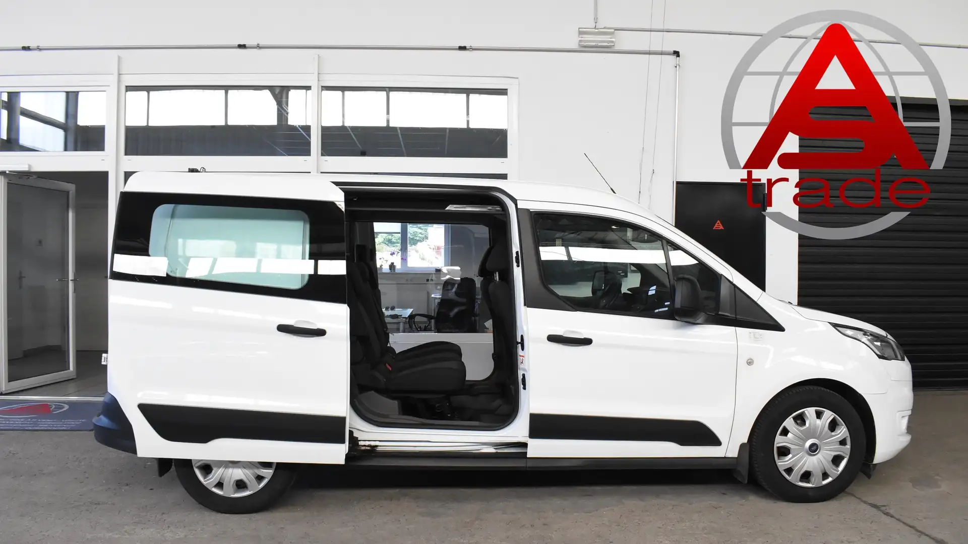 Ford Transit Connect 1,5 DOKA - Kasten lang*5 Sitzer*1 Besitz* Wit - 1