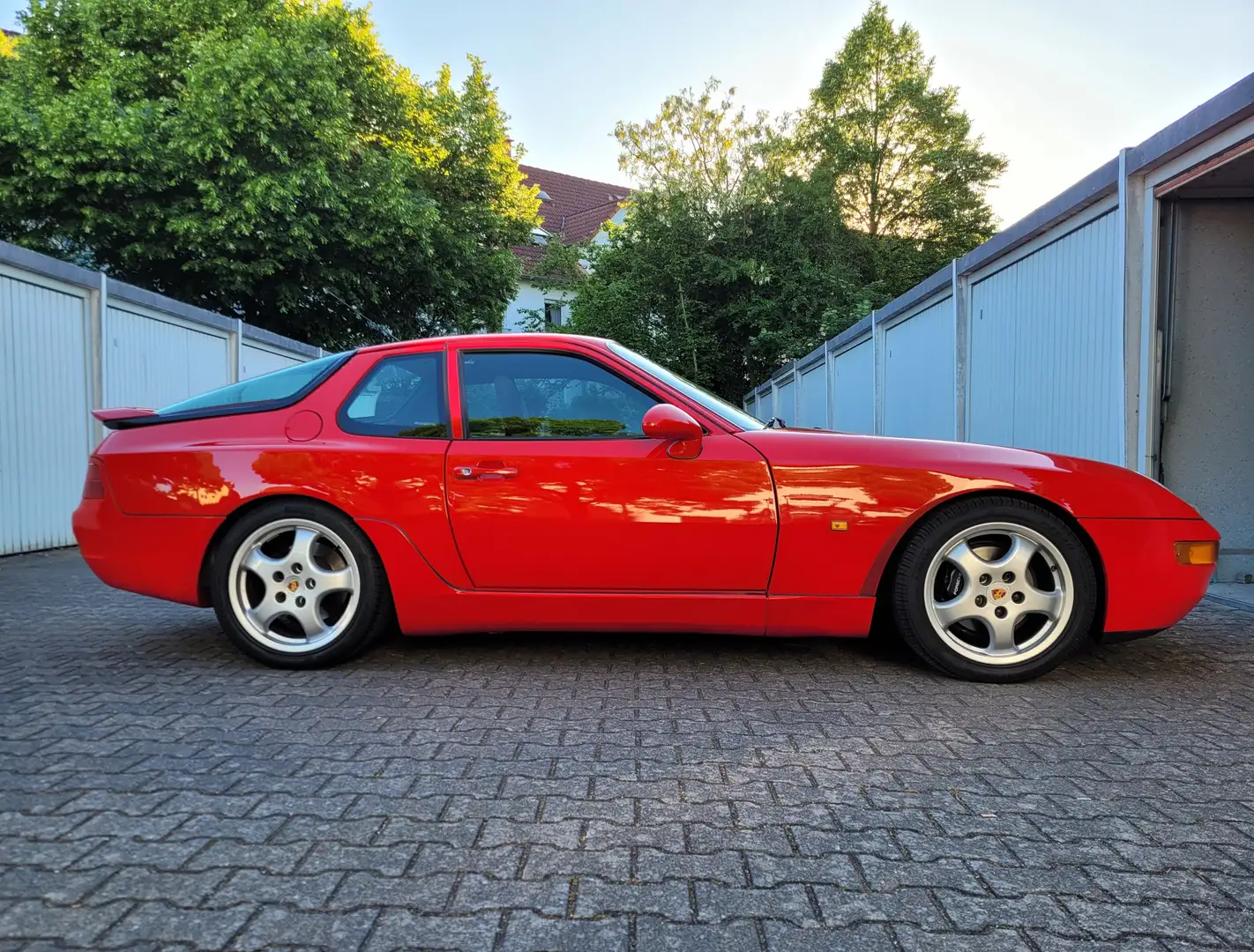 Porsche 968 CS "CLUBSPORT" 1.Lack/Unfallfrei, Schalensitze TOP Czerwony - 2