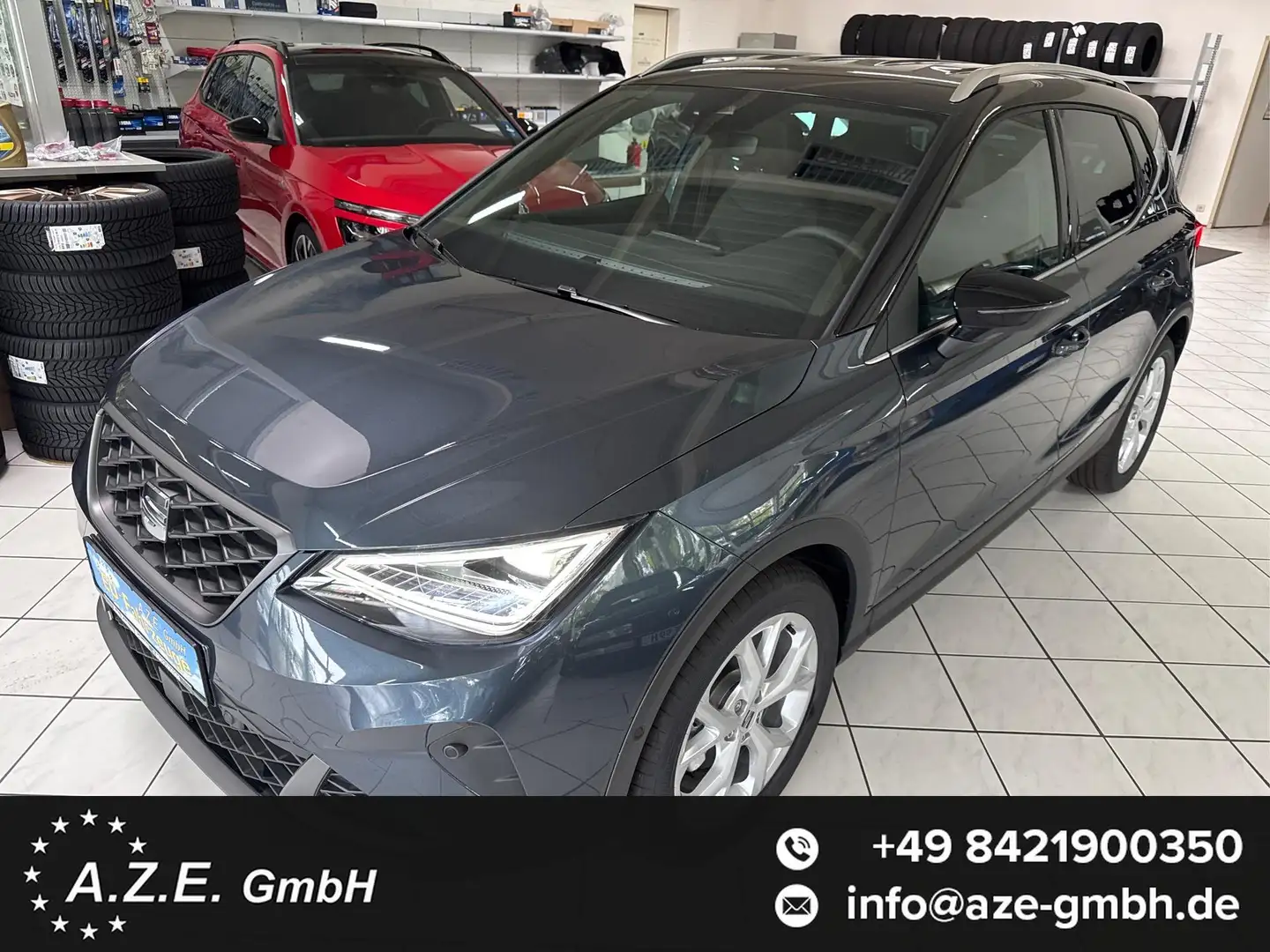 SEAT Arona 1.5 TSI DSG *LED*KAMERA*ACC*MFL*TWA*SH*5J. Gar.... Gri - 1