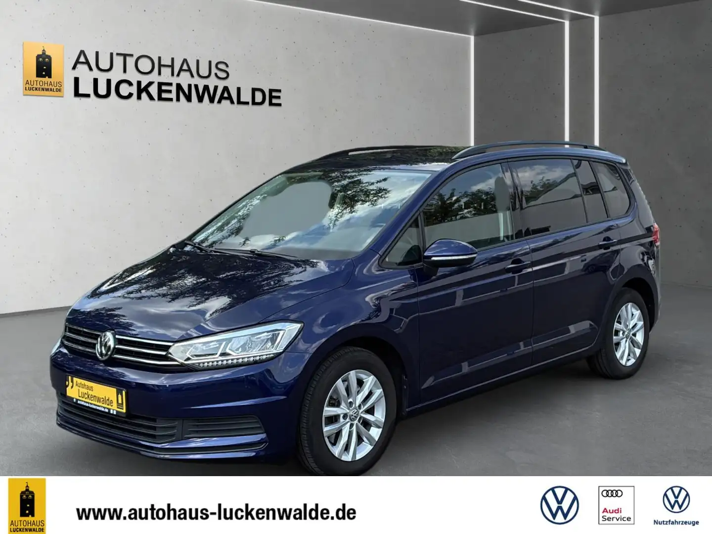 Volkswagen Touran 1.4 TSI Comfortline *7-Sitzer*ACC*LED* Blau - 2