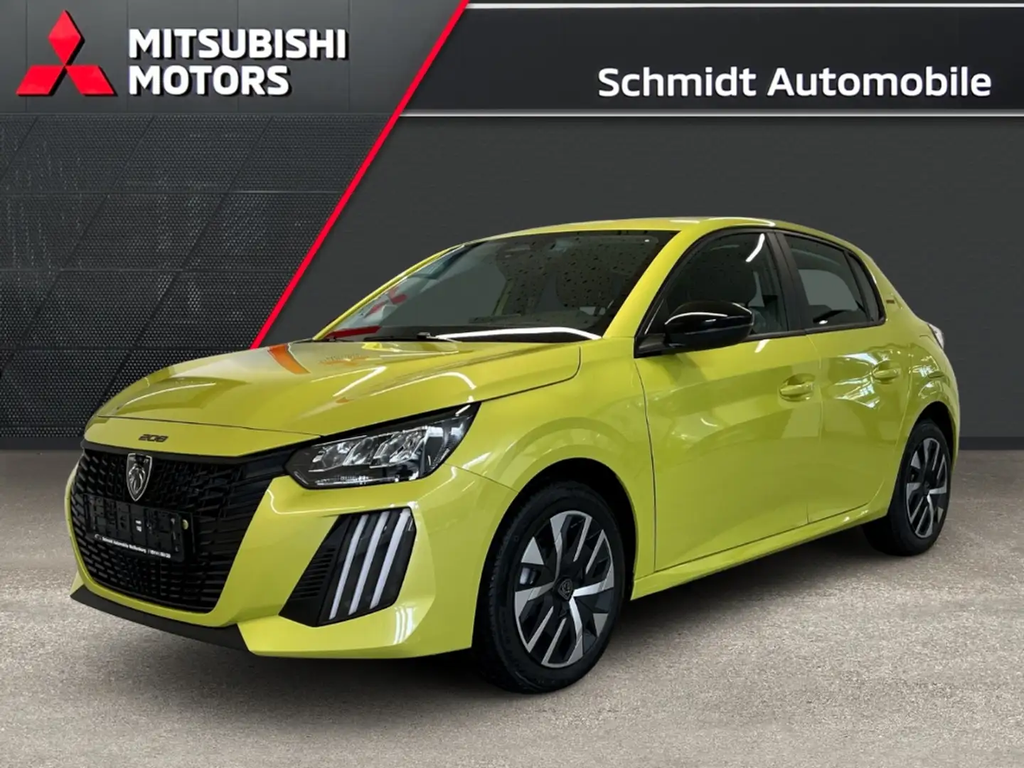 Peugeot 208 1.2 PureTech Style LED Tempomat SHZ PDC Touch Gelb - 1