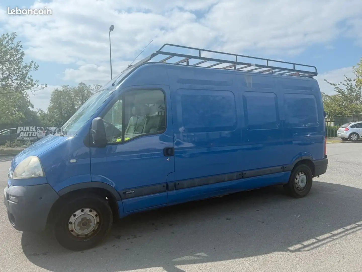 Opel Movano 2.5 cdti 120cv L3H2 Clim 93000Km 1ere Main Bleu - 1