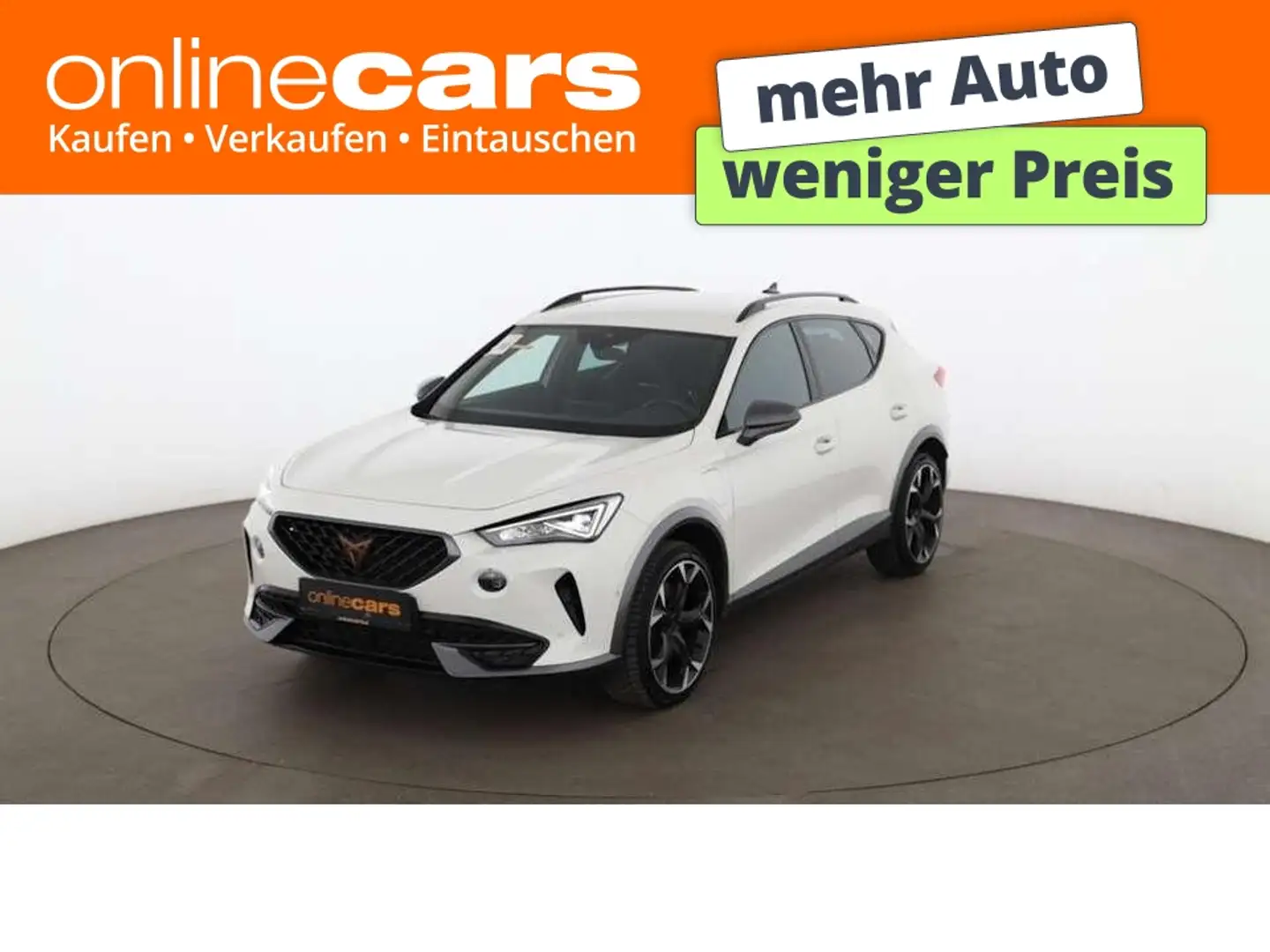 CUPRA Formentor 1.4 VZ PHEV 150/245 Aut LED RADAR NAVI Weiß - 1