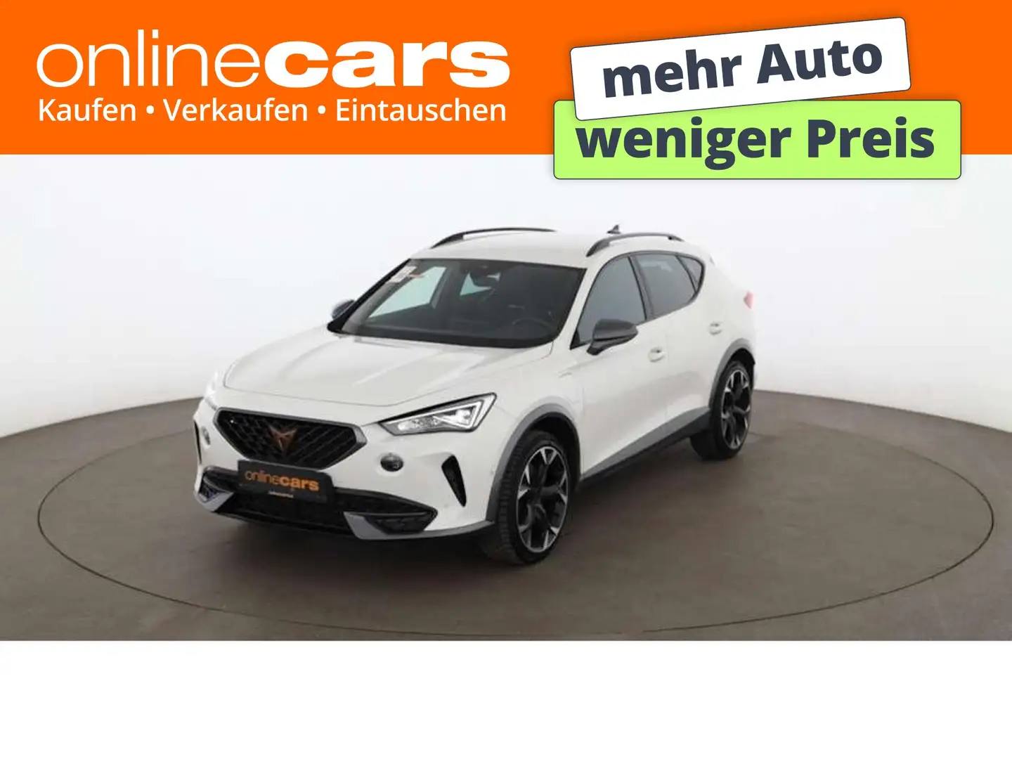CUPRA Formentor 1.4 VZ PHEV 150/245 Aut LED RADAR NAVI Weiß - 1