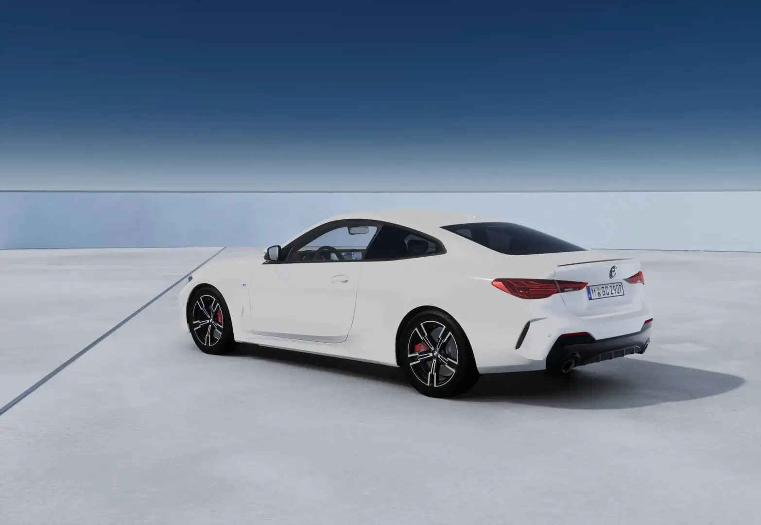 BMW 420 420d Coupé 48V xDrive MSport Pro Bianco - 2