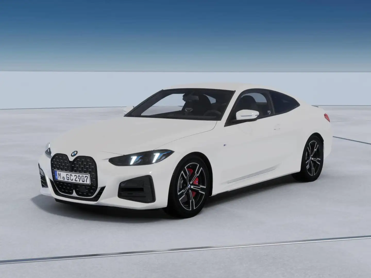 BMW 420 420d Coupé 48V xDrive MSport Pro Bianco - 1