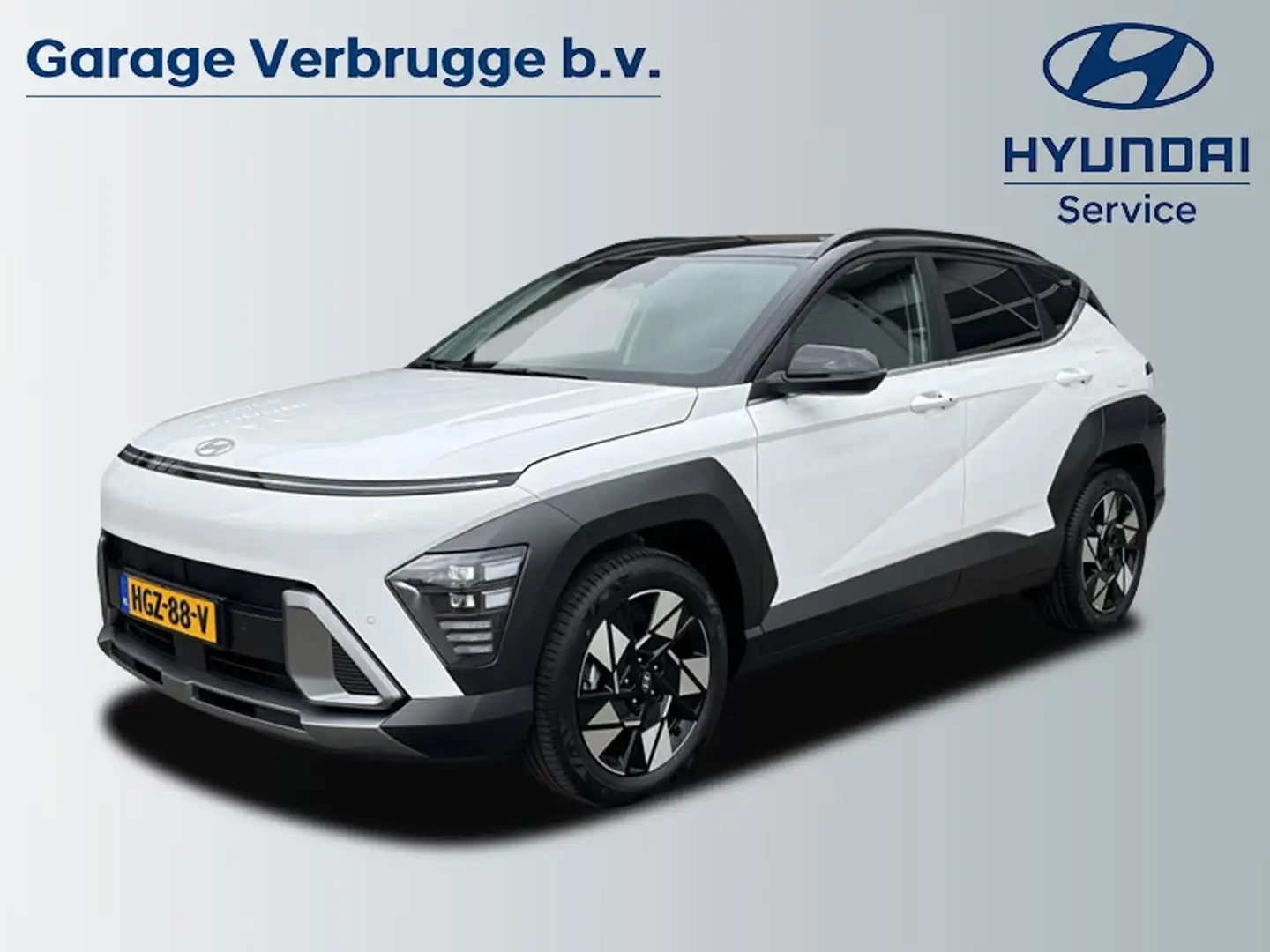 Hyundai KONA 1.6 GDI HEV Comfort Smart | Demo voordeel | Navi | Wit - 1