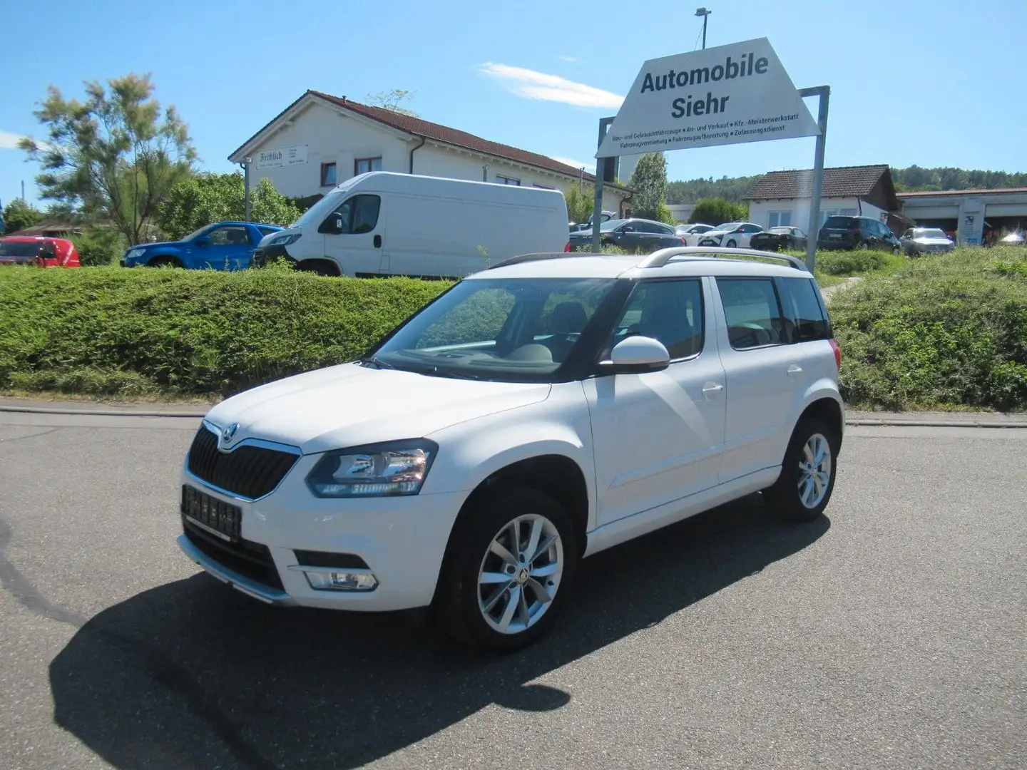 Skoda Yeti Ambition 1.2TSI DSG *abnehmb AHK* Blanc - 1