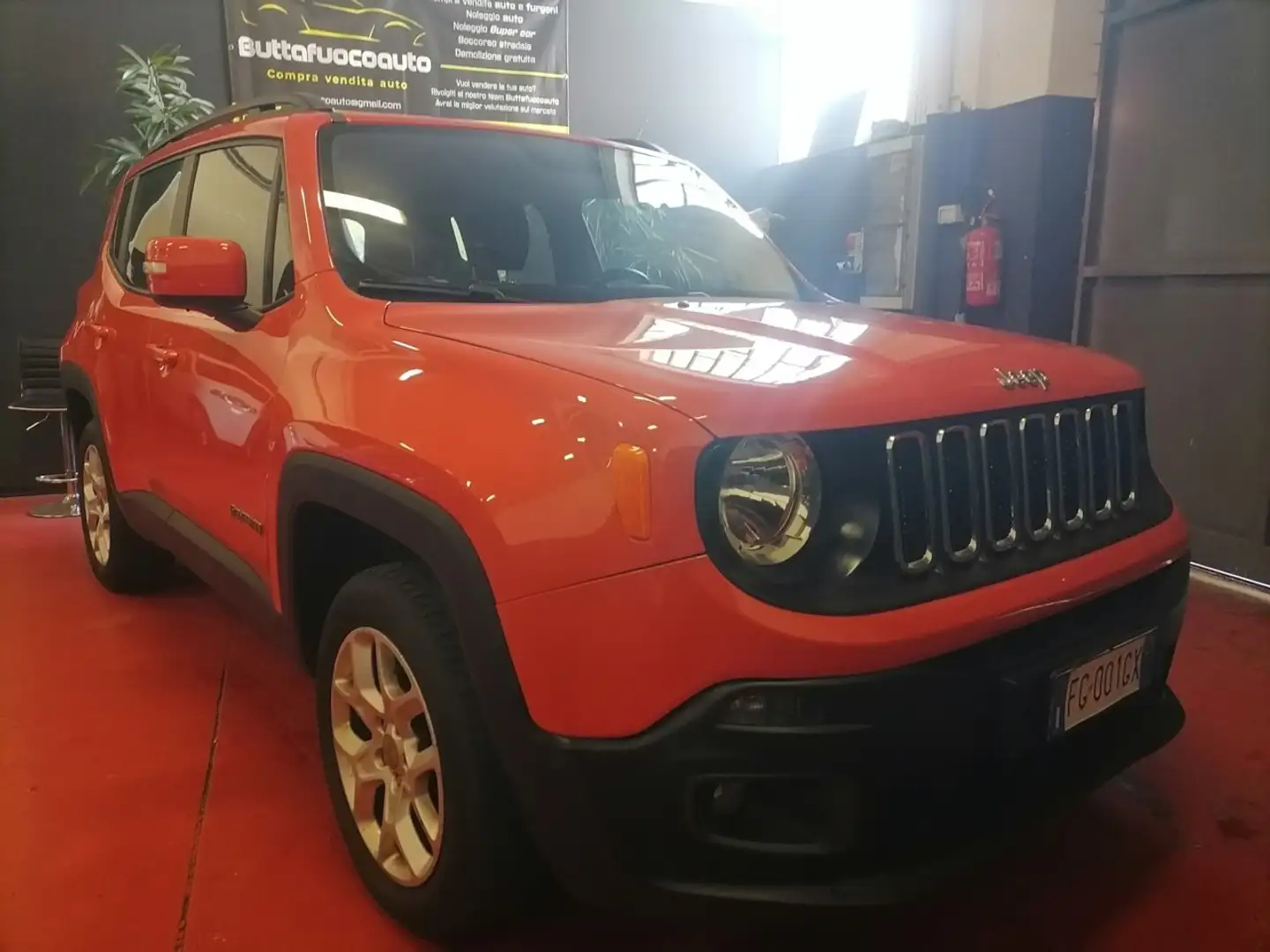 Jeep Renegade Renegade 2.0 mjt Limited 4wd 140cv Orange - 1