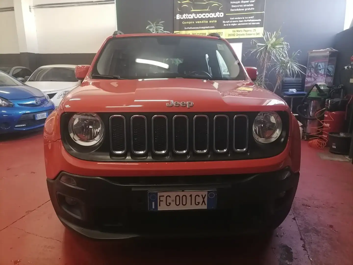 Jeep Renegade Renegade 2.0 mjt Limited 4wd 140cv Orange - 2