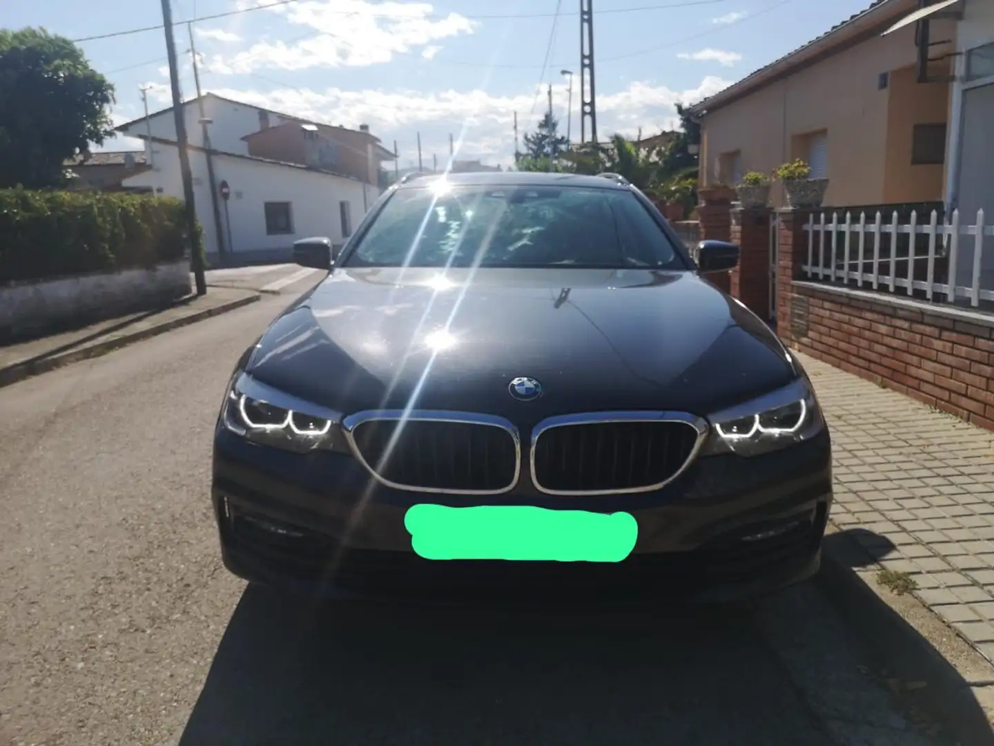 BMW 520 520d Touring Aut. Plateado - 1