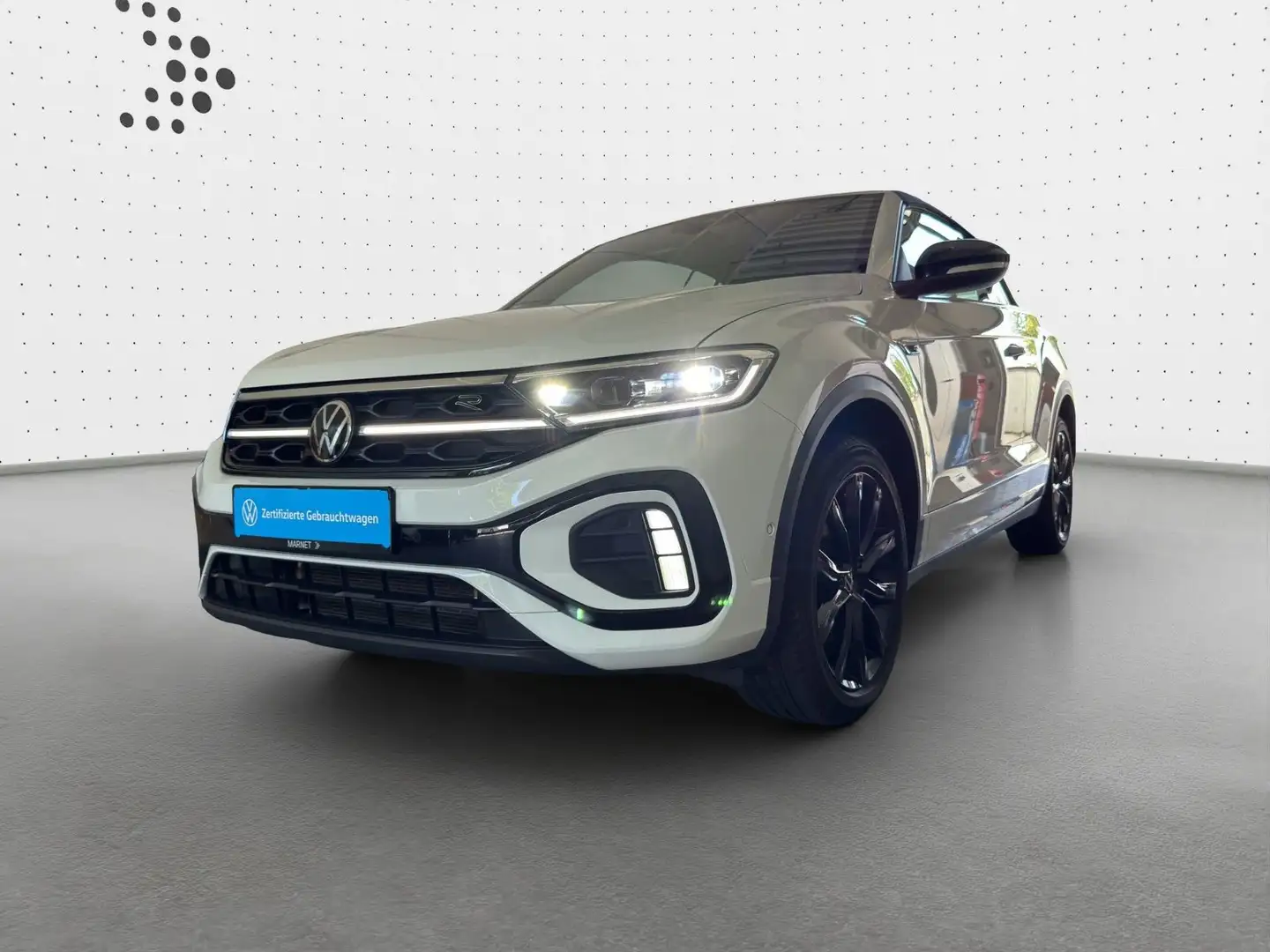 Volkswagen T-Roc R-Line Black Style 1.5 TSI DSG N Blanc - 2