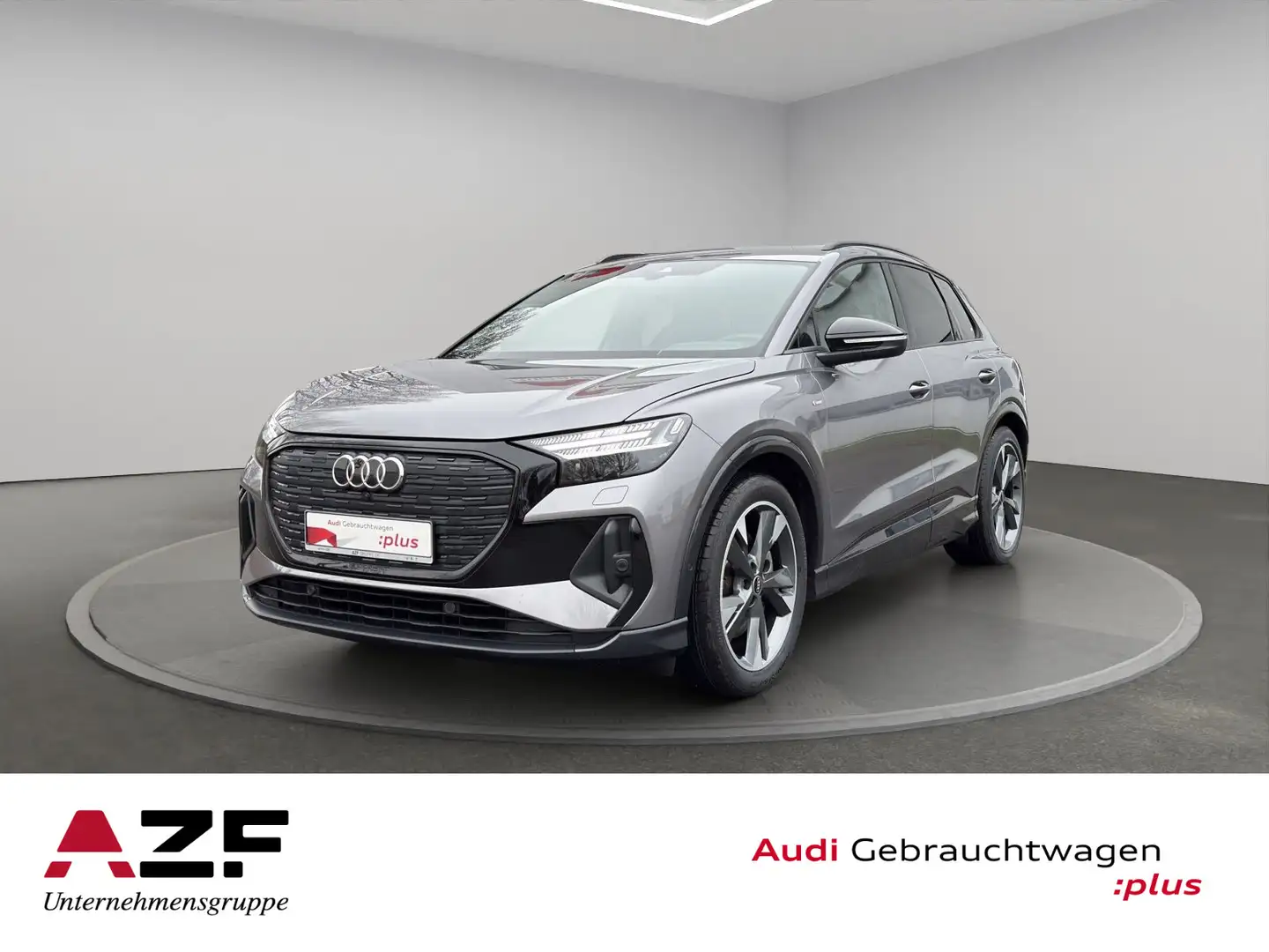 Audi Q4 e-tron 50 quattro STANDKLIMA+NAVI+ACC+MATRIX Grau - 1