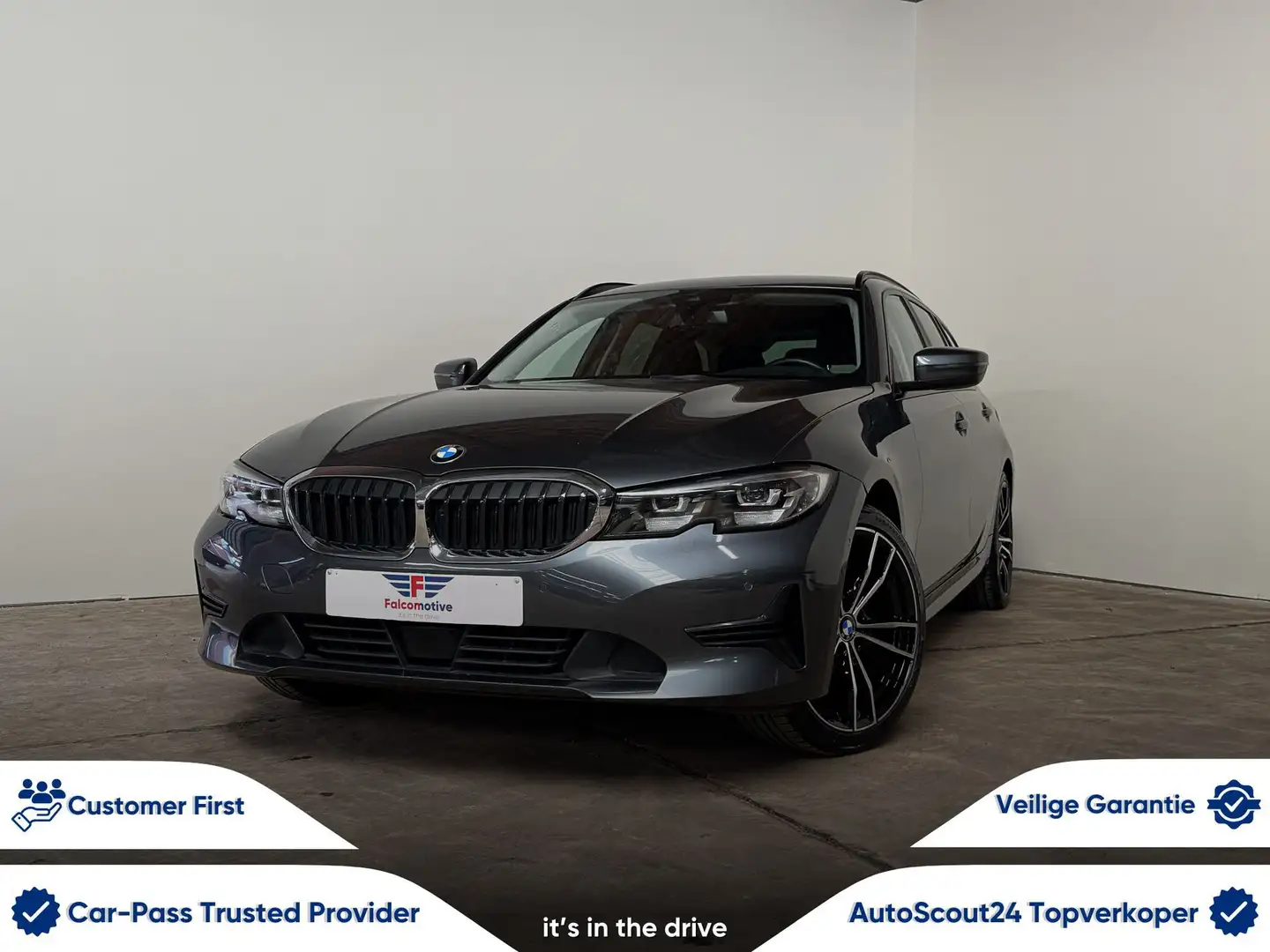 BMW 316 dA*AUT*ADAP. CRUISE*CARPLAY*PDC*TOURING* Grigio - 1