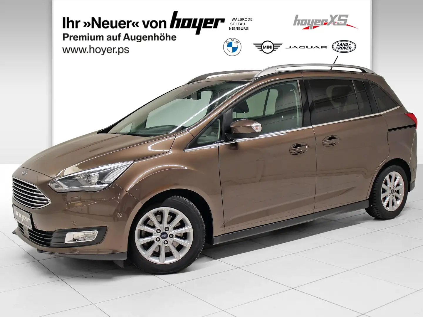 Ford Grand C-Max 1.0 EcoBoost Start-Stopp-System Titanium Marrone - 1