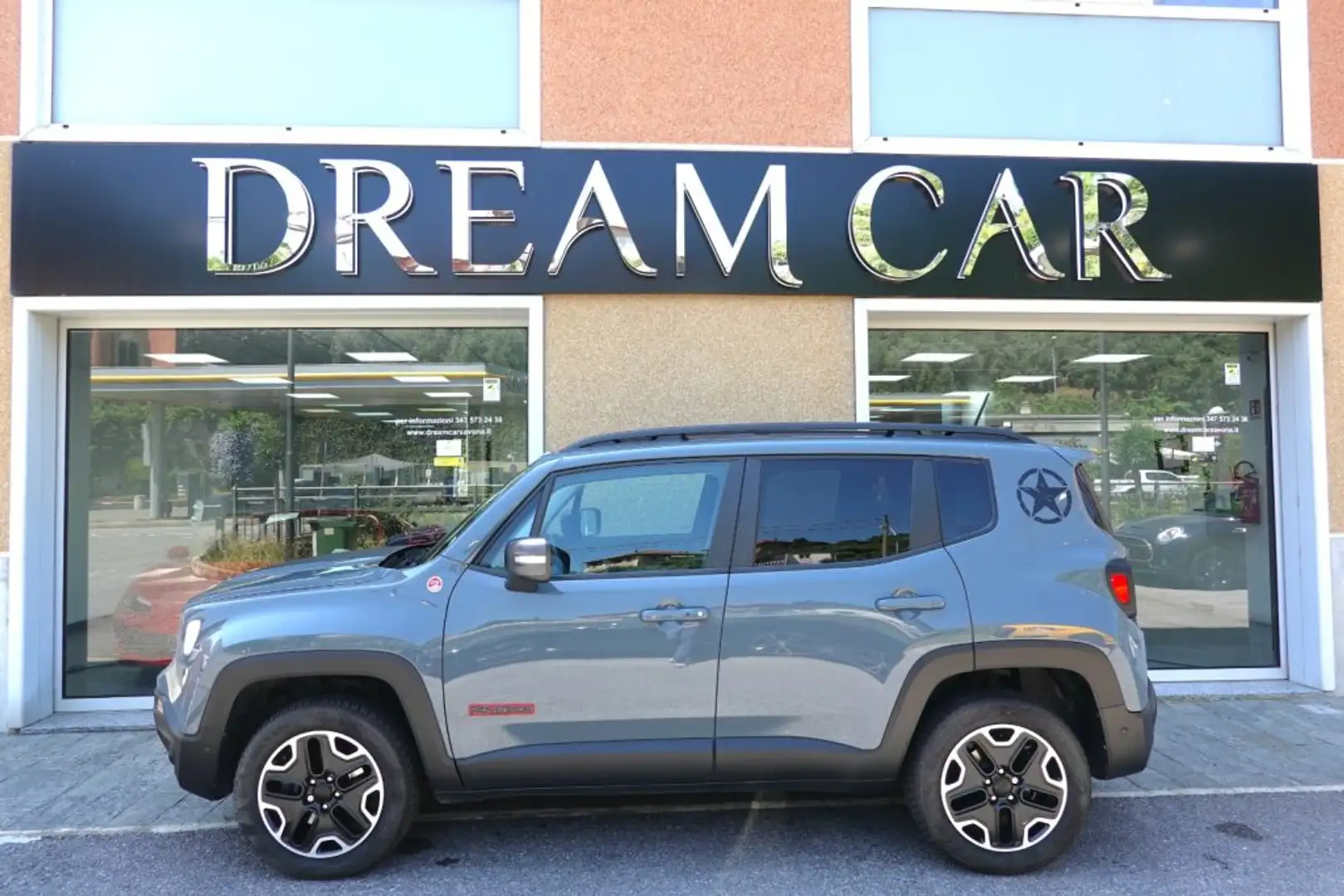 Jeep Renegade 2.0 Mjt 170CV 4WD Trailhawk TETTO PANO-PELLE Grigio - 2