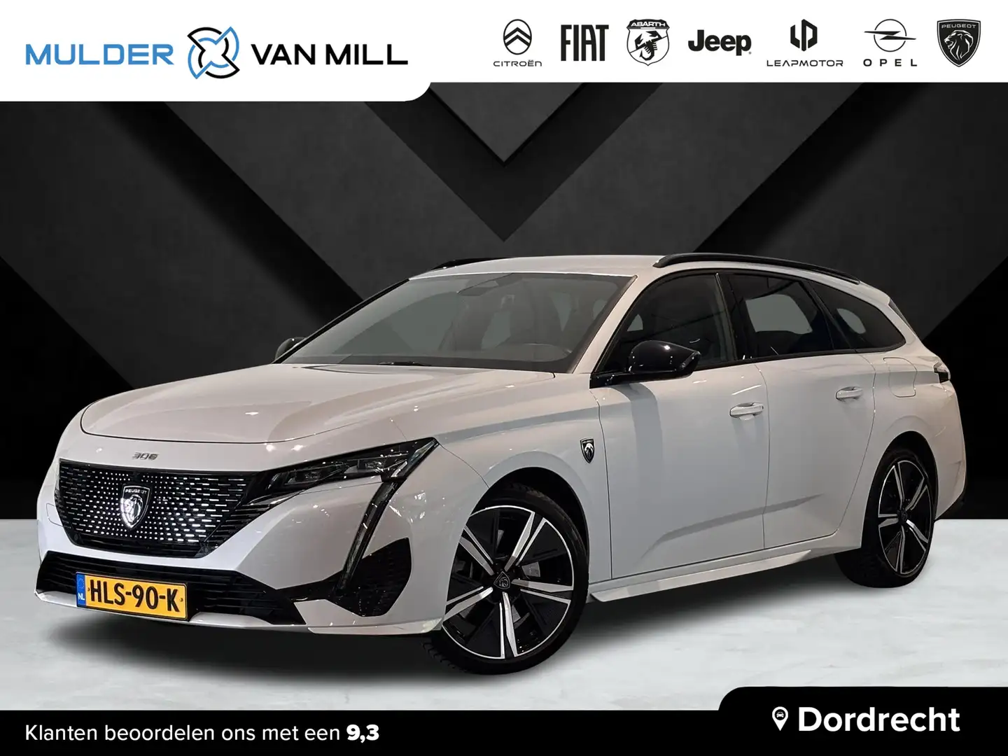 Peugeot 308 SW GT 1.6 HYbrid PHEV 225pk e-EAT8 | ELEKTR. A.KLE Wit - 1
