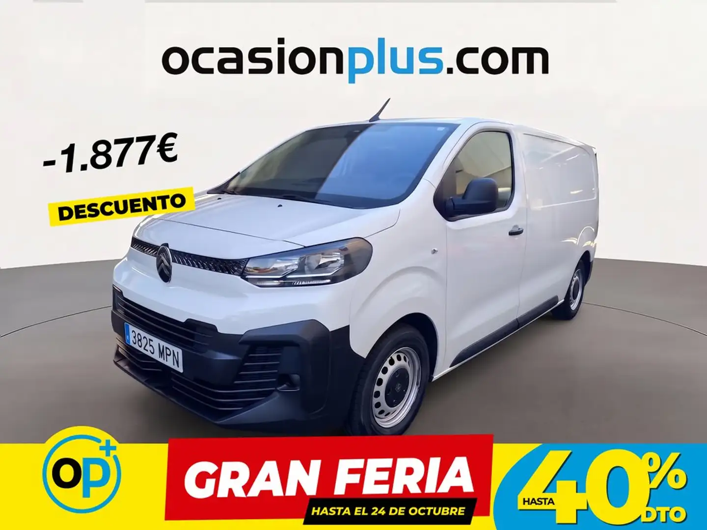 Citroen Jumpy Fg. 1.5 BlueHDI Talla M S&S 120 Blanco - 1