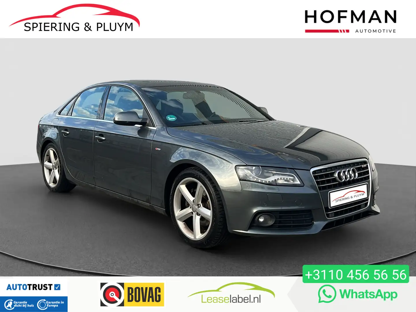 Audi A4 Limousine 1.8 TFSI S edition | Open dak | Sensor r Gris - 1